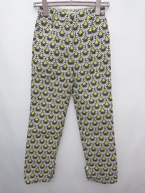 ◇ TODAYFUL トゥデイフル ジャガード スリット トラウザーズ パンツ  