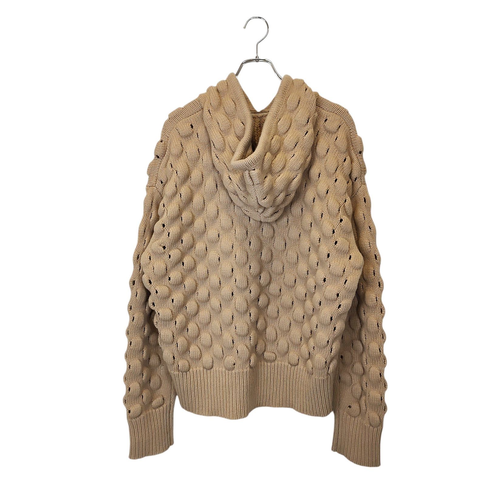 FenG Chen WANG フェン チェン ワン 21AW INTARSIA 3D KNITTED HOODIE 