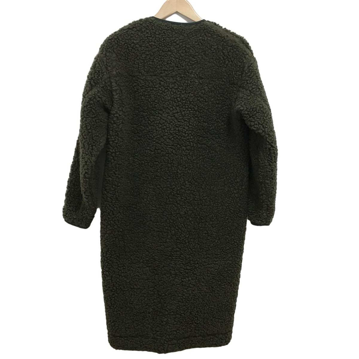 THE NORTH FACE ノースフェイス コート サイズws レディース - カーキ×ダークグリーン 長袖 ジップアップ パープルレーベル 冬