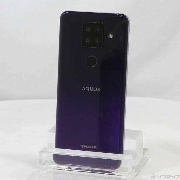 SHARP AQUOS sense 4 plus SH-M16 SIMフリー紫色 【公式通販】