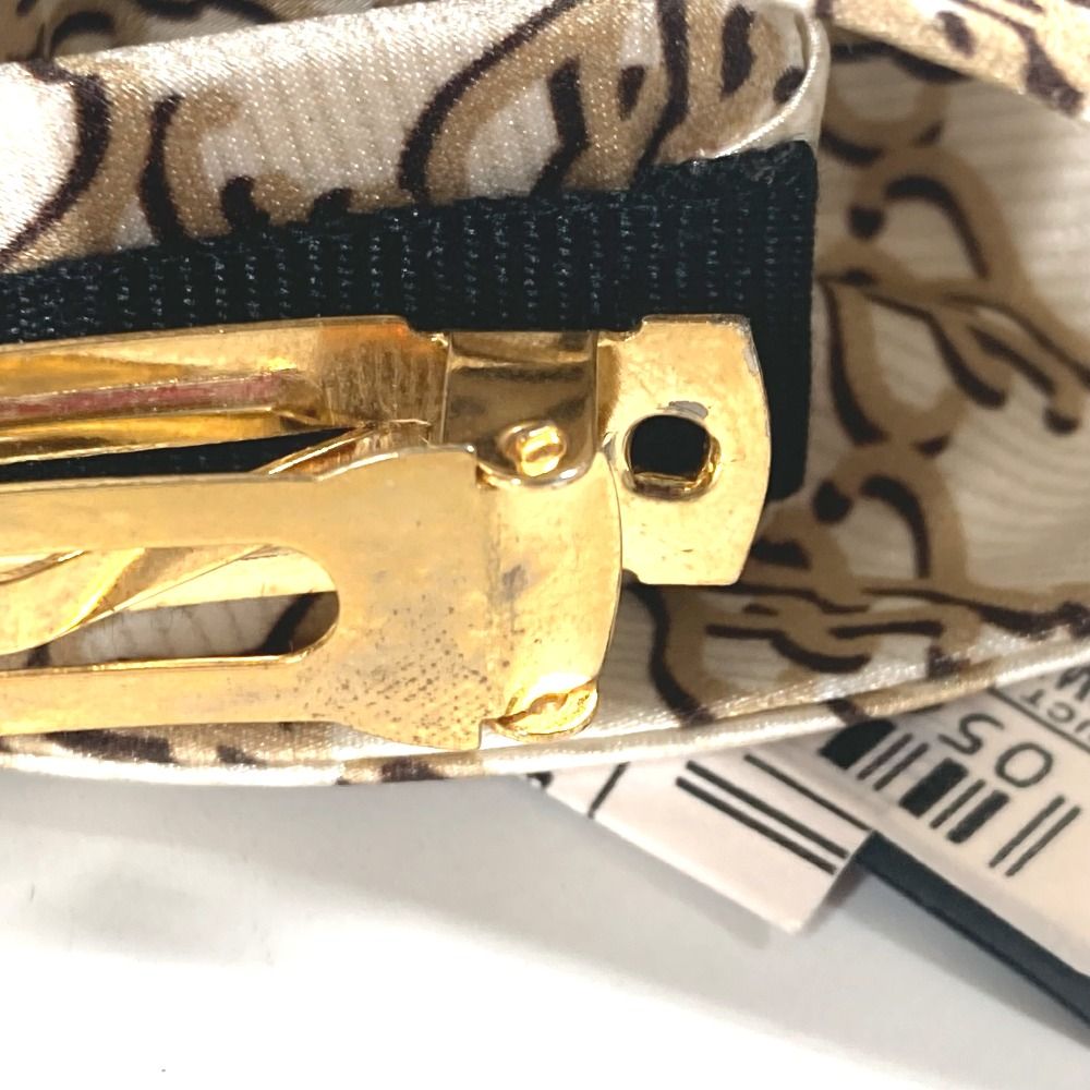 FENDI フェンディ バレッタ ロゴ リボン FXT114 シルク - メルカリ