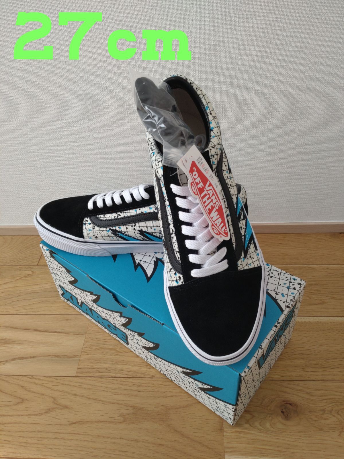 XLARGE × VANS オールドスクール 27cm - メルカリ