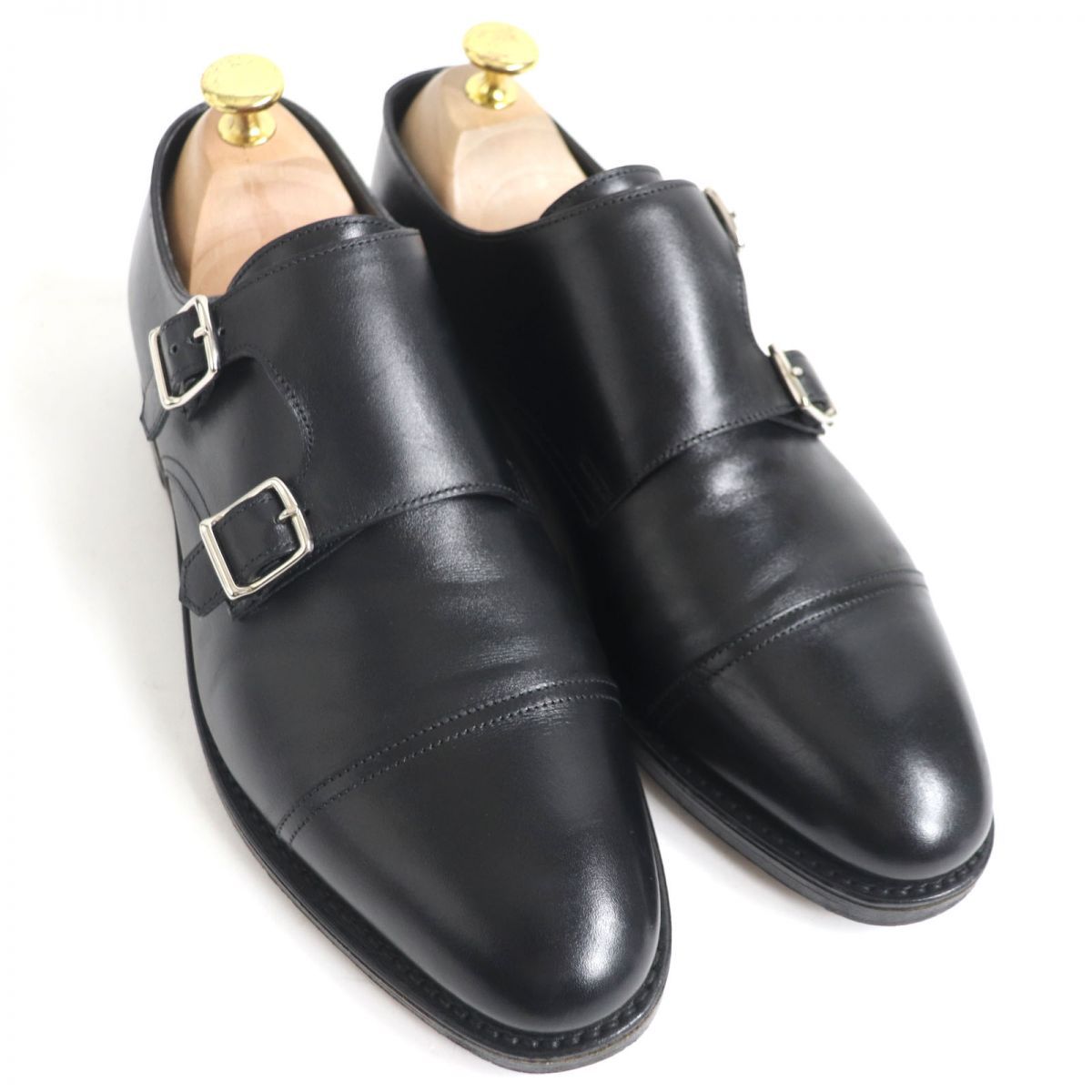 美品□JOHN LOBB/ジョンロブ WILLIAM ウィリアム ダブルモンク