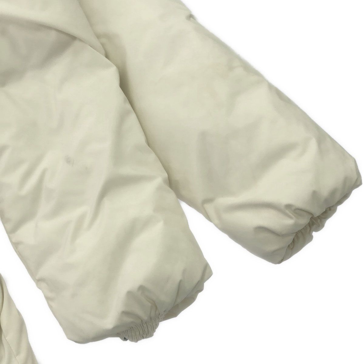 GANNI ガニー パデットロングコート ホワイト XXS/XS - メルカリ