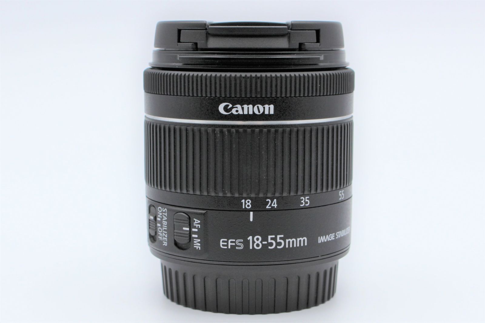 Canon 標準ズームレンズ EF-S18-55mm F4.0-5.6IS STM APS-C対応 - メルカリ