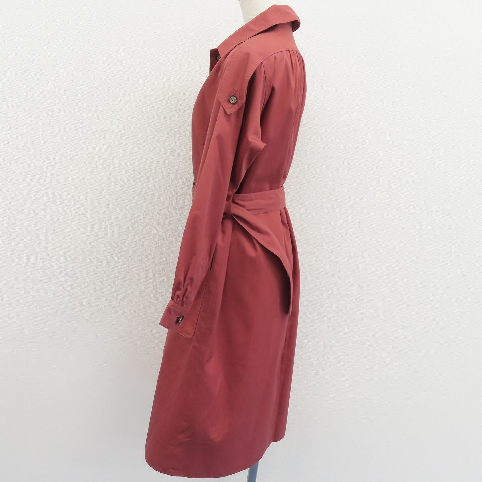 【Yves Saint Laurent】ビンテージ トレンチコート Yves saint Laurent(イブサンローラン) 名作トレンチコート