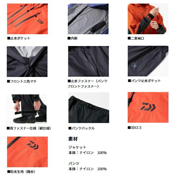 R アングラーズライトレインスーツ