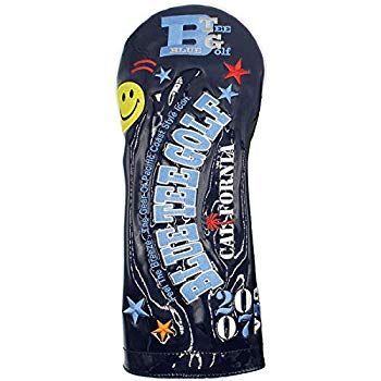 【中古】(未使用･未開封品)　ブルーティーゴルフ BLUE TEE GOLF California 【ソフトエナメル素材】 ヘッドカバー各種 (オレンジ FW) bt0tq1u