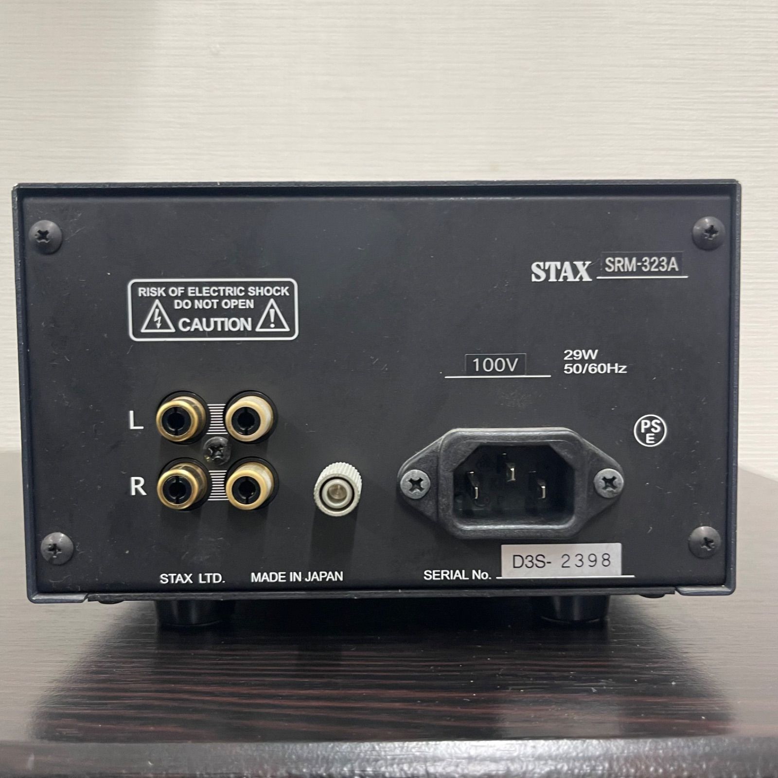 ヘッドホン STAX SRM-323A NPA】ジャンク STAX スタックス ヘッドホンアンプ SRM-323A 【公式通販】