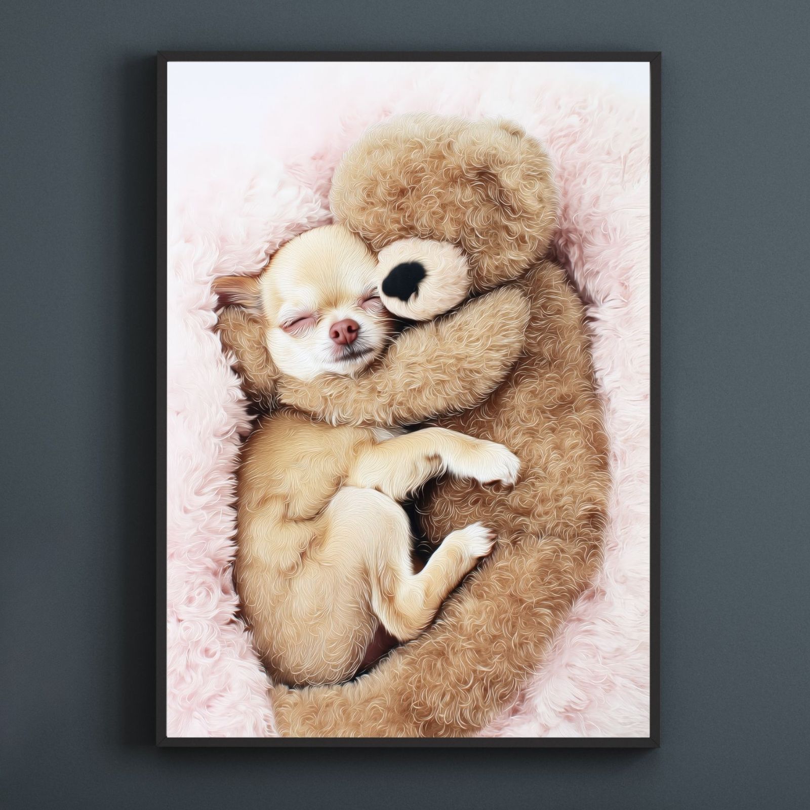 くまのぬいぐるみ - チワワ犬】テディーベア・teddy bear くまのぬいぐるみ - チワワ犬】テディーベア・teddy bear