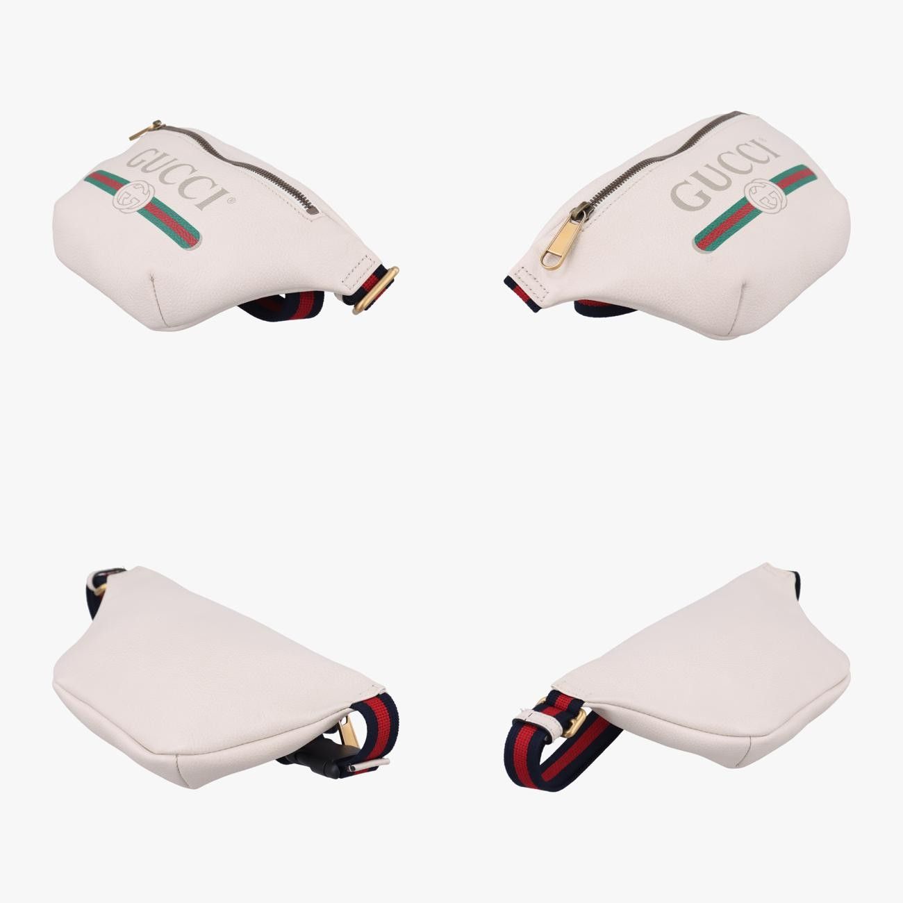 美品】GUCCI グッチ フリンジ付きジップニットポンチョ