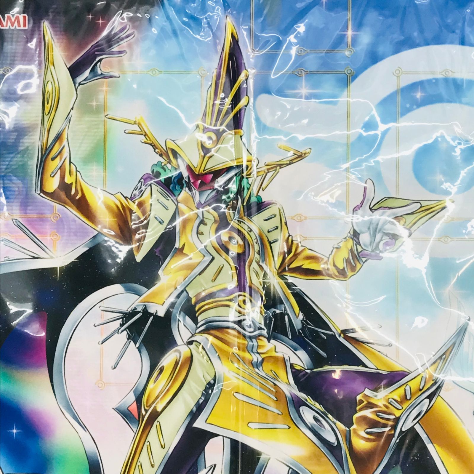 ★トレカサプライ 遊戯王OCG デュエルモンスターズ デュエルフィールド(プレイマット) 幻惑の魔術師＆幻惑の見習い魔術師 2024年1月遊☆戯☆王の日抽選景品