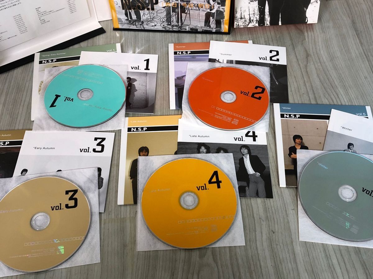 3-▲5CD+VHSビデオ N.S.P SPECIAL 僕らを変えた季節たち NSP 紙ジャケット仕様 歌詞カードあり 箱汚れ・傷あり DMCA-20042 30213 3-△5CD+VHSビデオ N.S.P SPECIAL 僕らを変えた季節たち NSP 紙