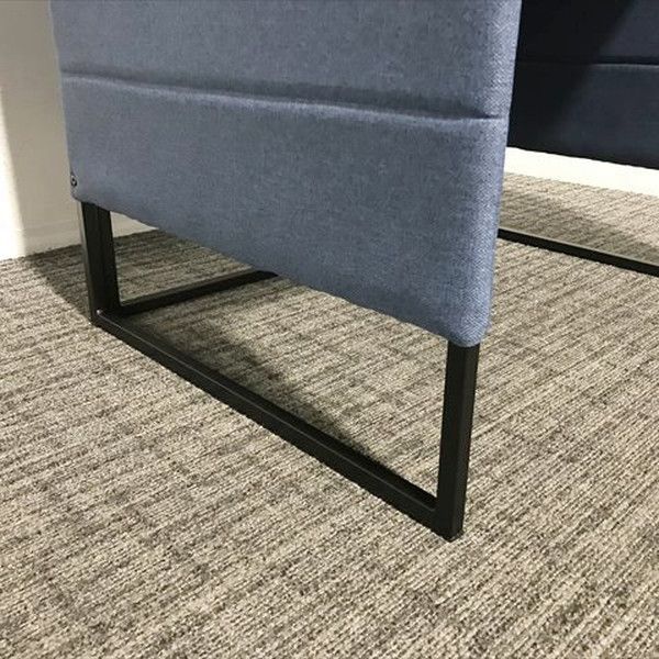 パネル付きデスク 個別ブース 集中ブース 引出し無 アスプルンド ブルー MARWIL-DEMENAGEMENTS_CH