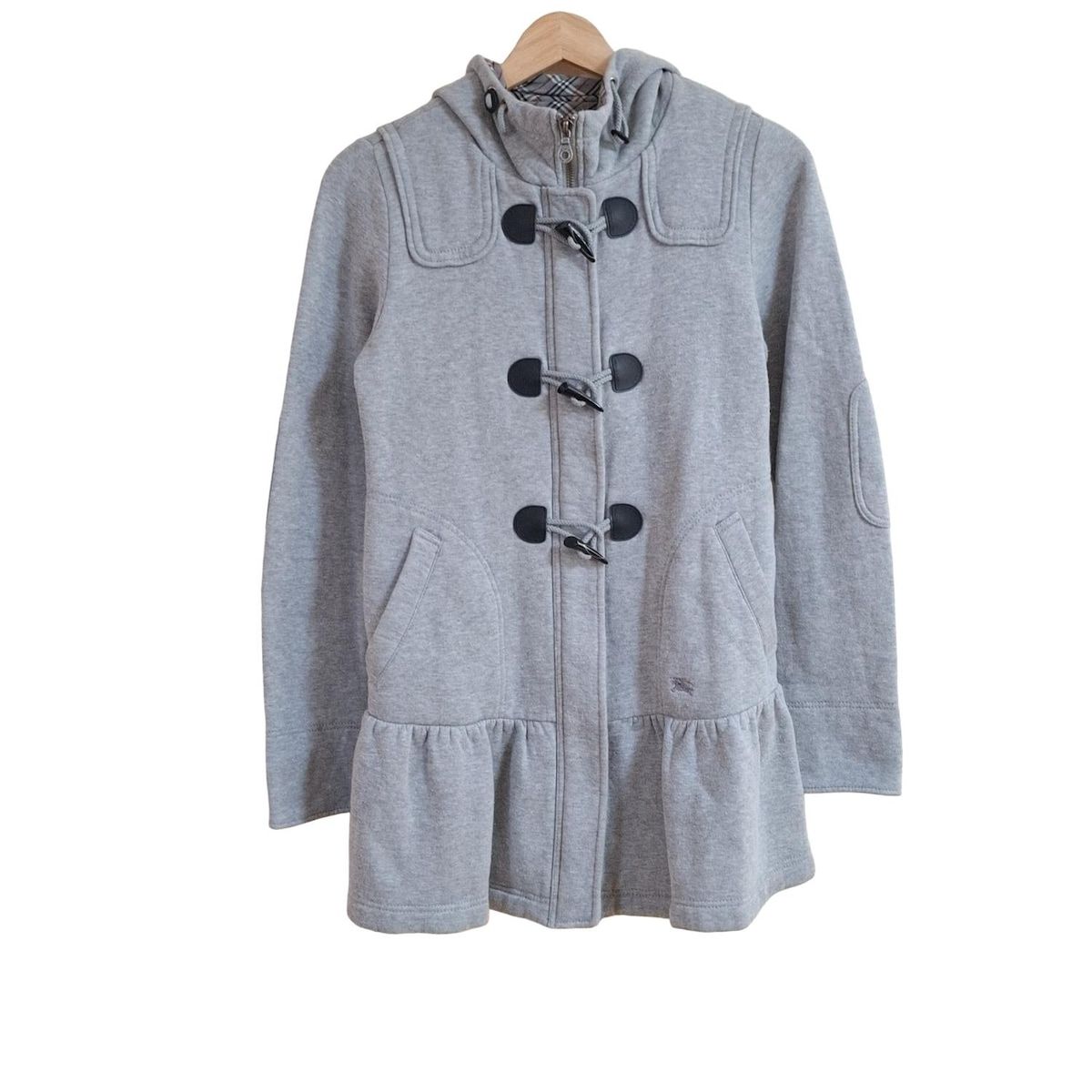 バーバリーブルーレーベル　ダッフルコート サイズ38 ベージュ BURBERRY BLUE LABEL ダッフルコート ショート ベージュ 38