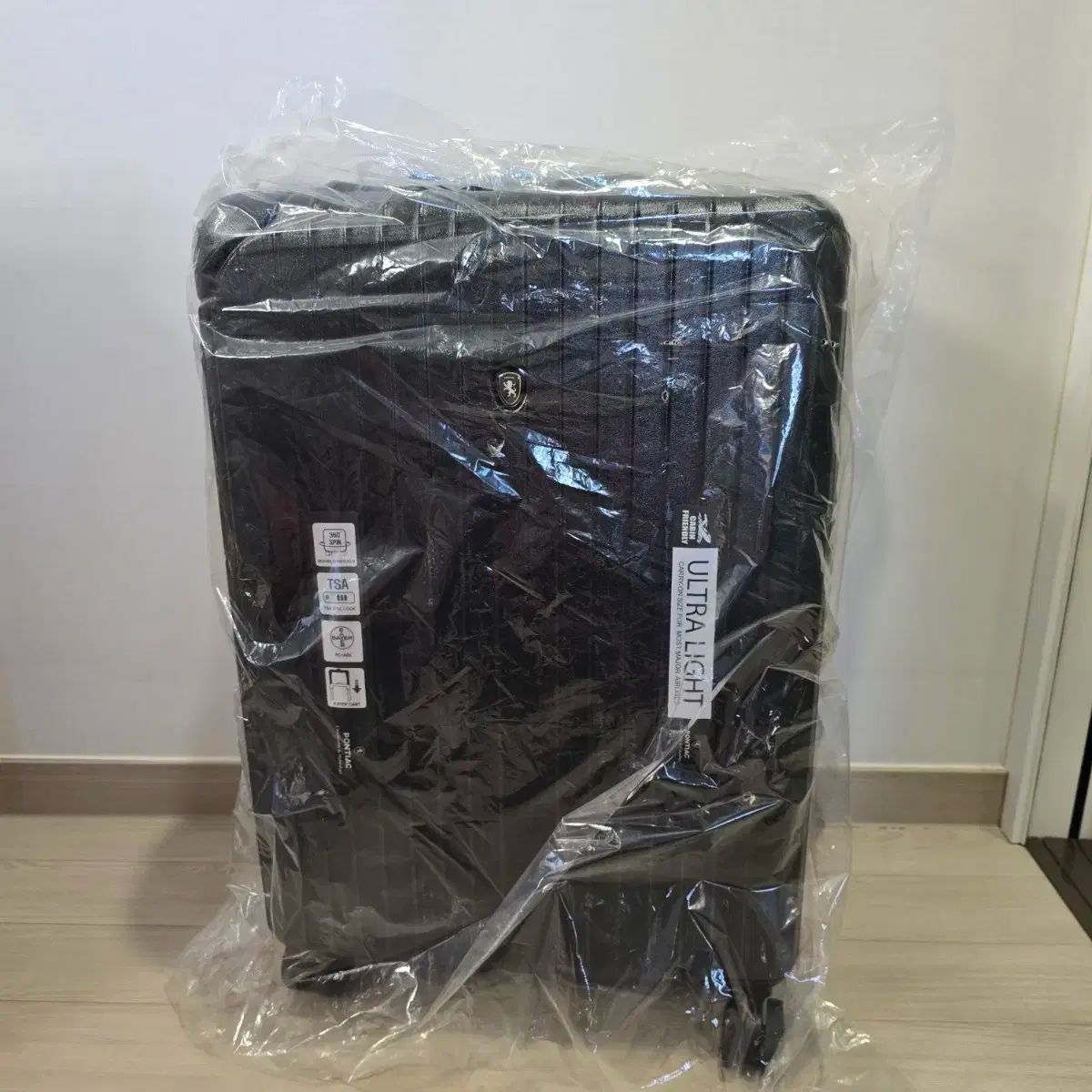 ポンティアック テス メタル キャリーケース スーツケース 2 ベルセット 20 インチ 24 インチ