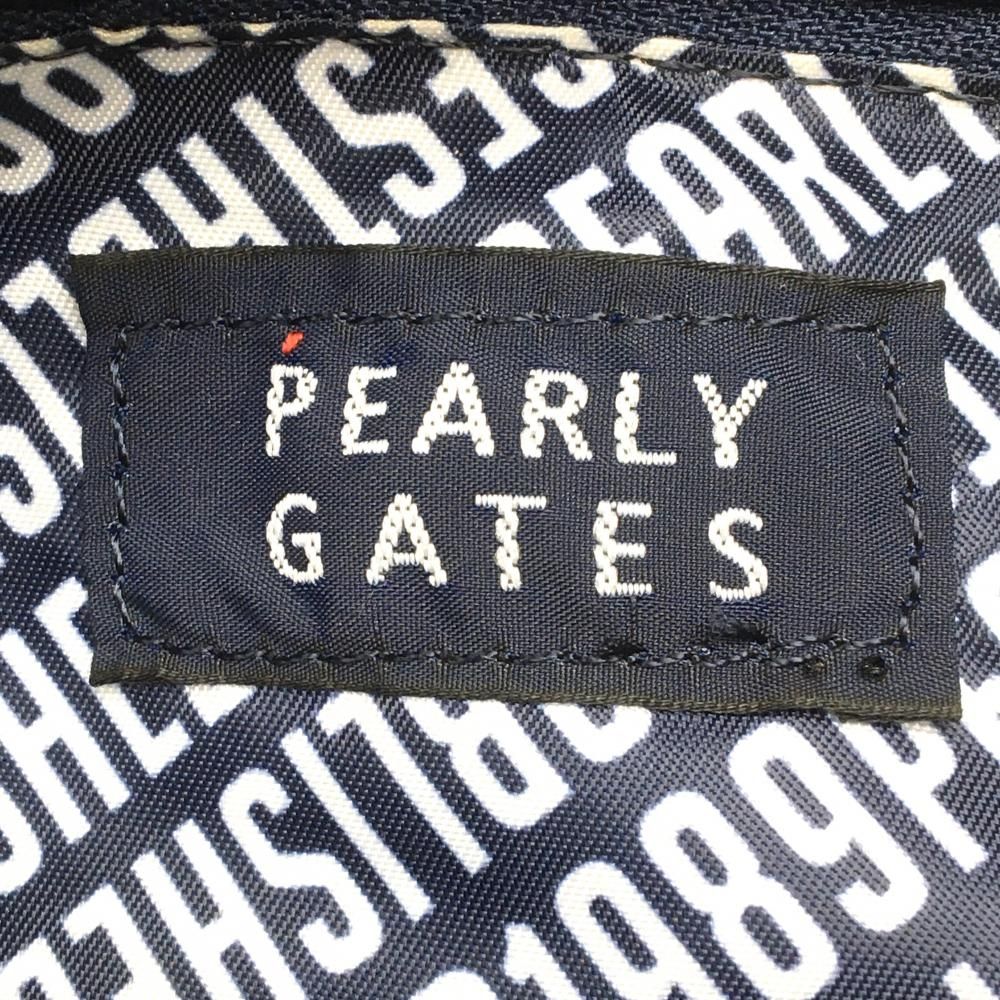 【美品】パーリーゲイツ ビッグトートバッグ カーキ×黒 カモフラ ニコちゃん 迷彩 ロッカーバッグゴルフ PEARLY GATES