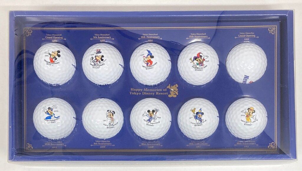 東京ディズニーリゾート ゴルフボールセット(10個) THE
