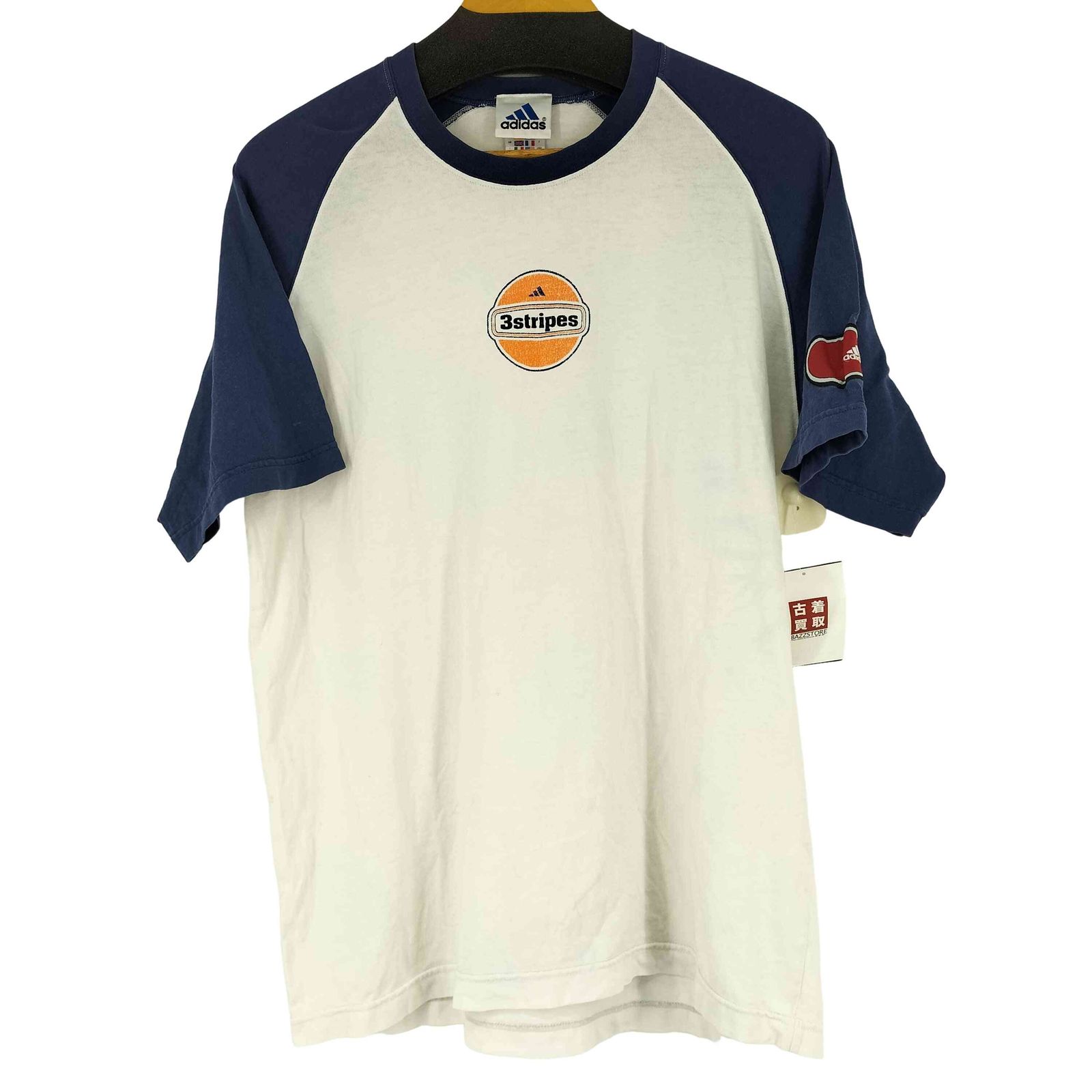 アディダス adidas 90S 万国旗タグ フロントプリント S/S