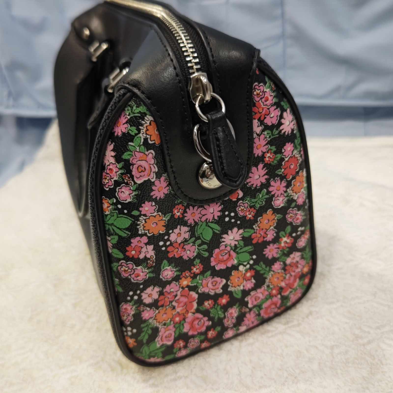 コーチ COACH ミニベネット サッチェル フローラルプリント 2way