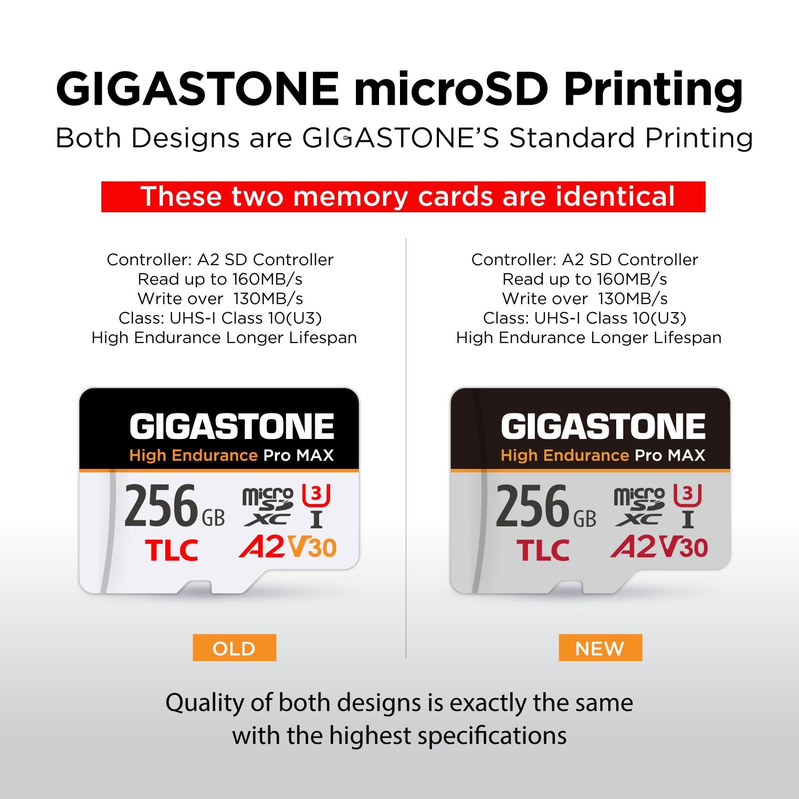 5年デｰタ復旧 GIGASTONE マイクロsdカード 256GB High Endurance Pro MAX MicroSD 160MB s 高耐久 4K UHD ビデオ撮影 防犯カメラ ドライブレコーダー 監視カメラ対応 UHS-I A2 V30