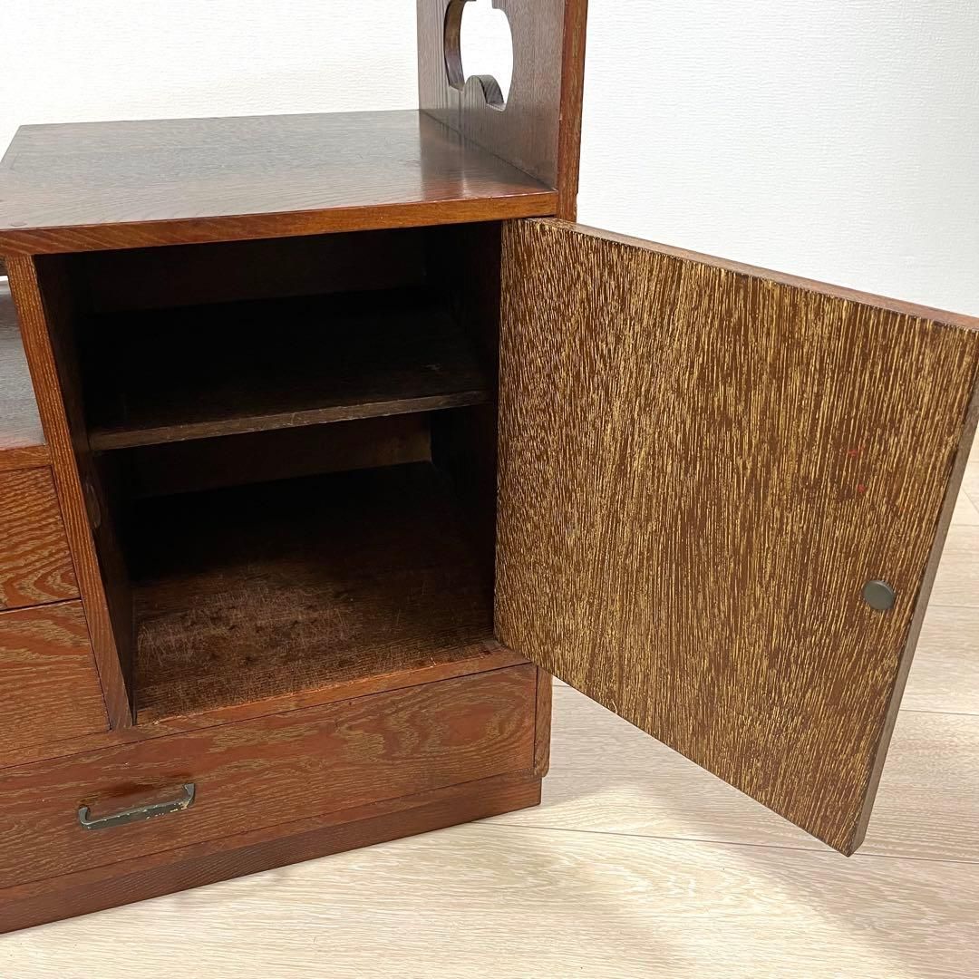 (そ76)ヴィンテージ 茶箪 笥飾り棚 茶箪笥 タンス たんす 茶道具 そ76)ヴィンテージ 茶箪 笥飾り棚 茶箪笥 タンス たんす 茶道具