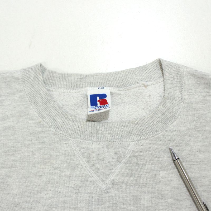 90s USA製 vintage RUSSELL 無地 スウェット トレーナー メンズ