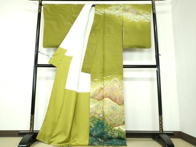 平和屋着物○極上 吉乃一廉 幻の辻が花 訪問着 絞り 辻が花 暈し染め  