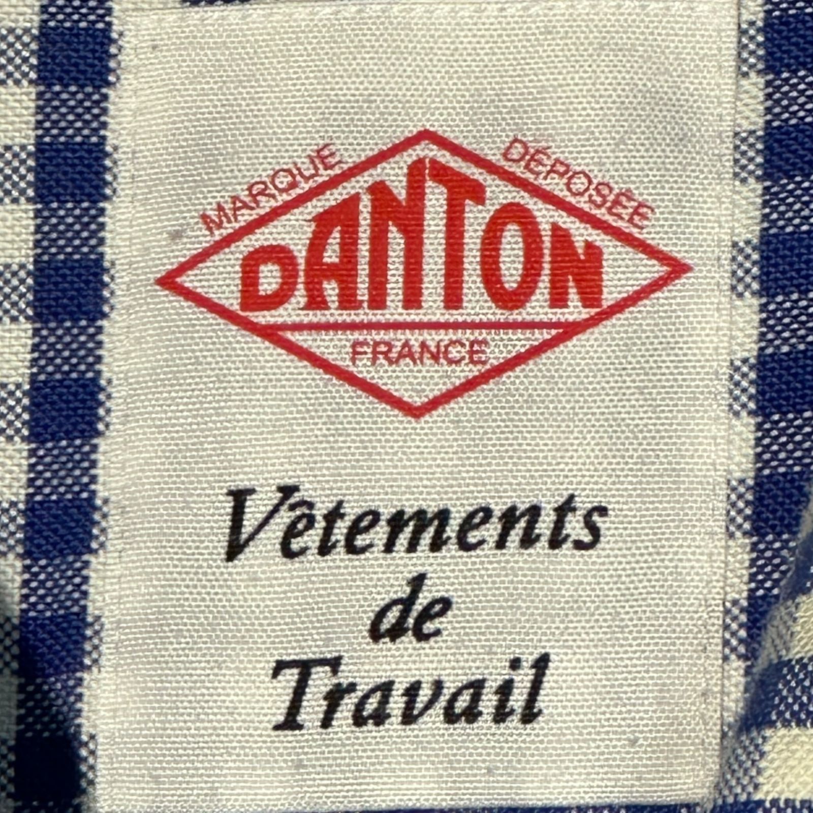 DANTON(ダントン) Round Collar Oxford Check Pullover L/S