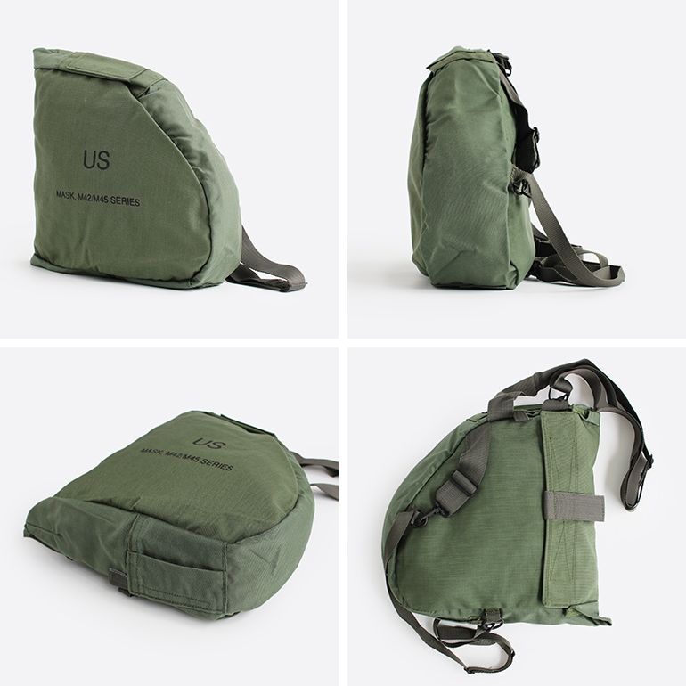 デッドストック 米軍 M42/M45 ガスマスクバッグ アメリカ