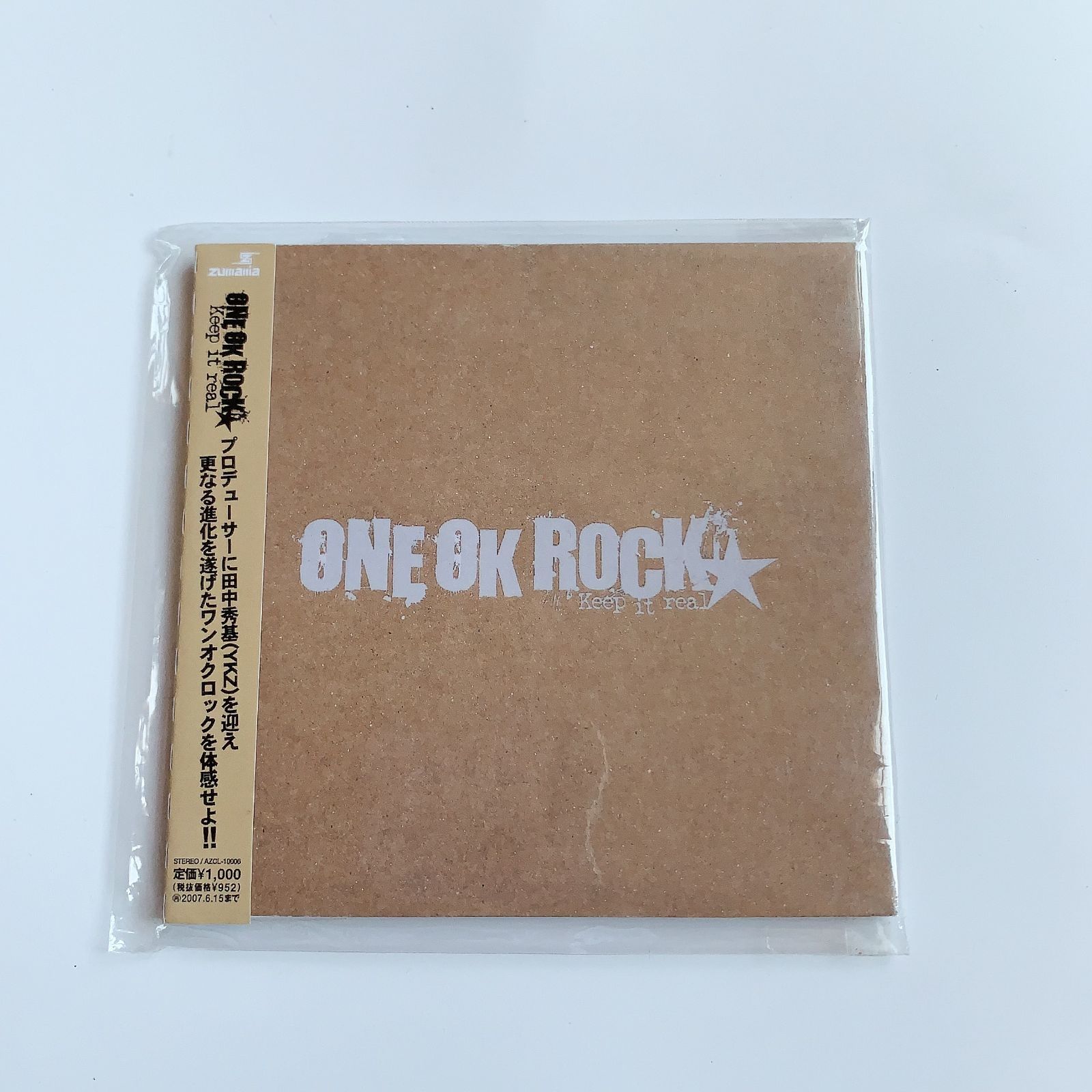one ok rock インディーズシングル2nd keep it real 廃盤 - メルカリ