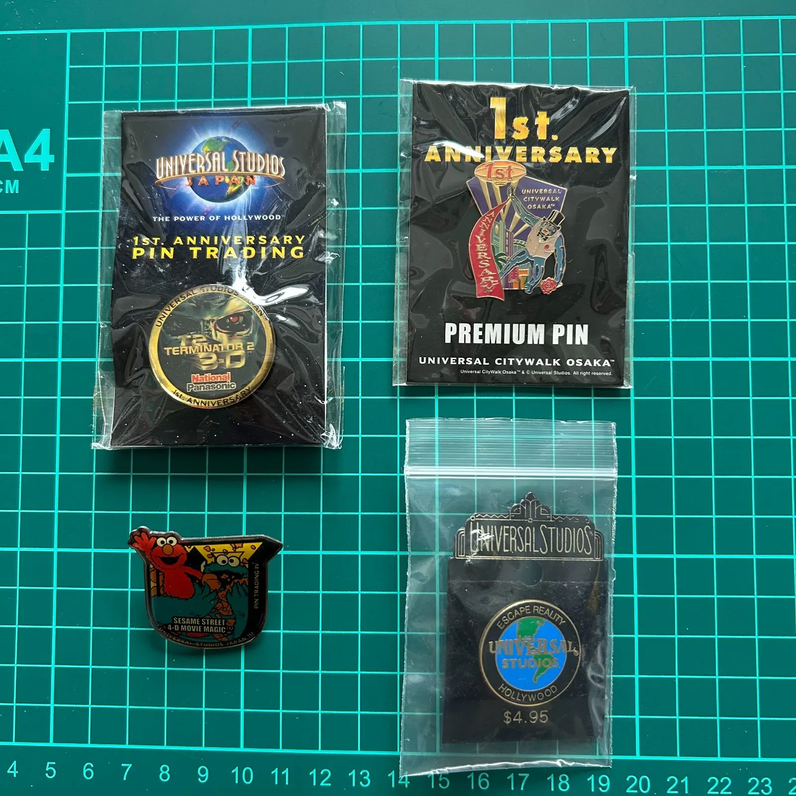USJ 14周年 ピンバッチ