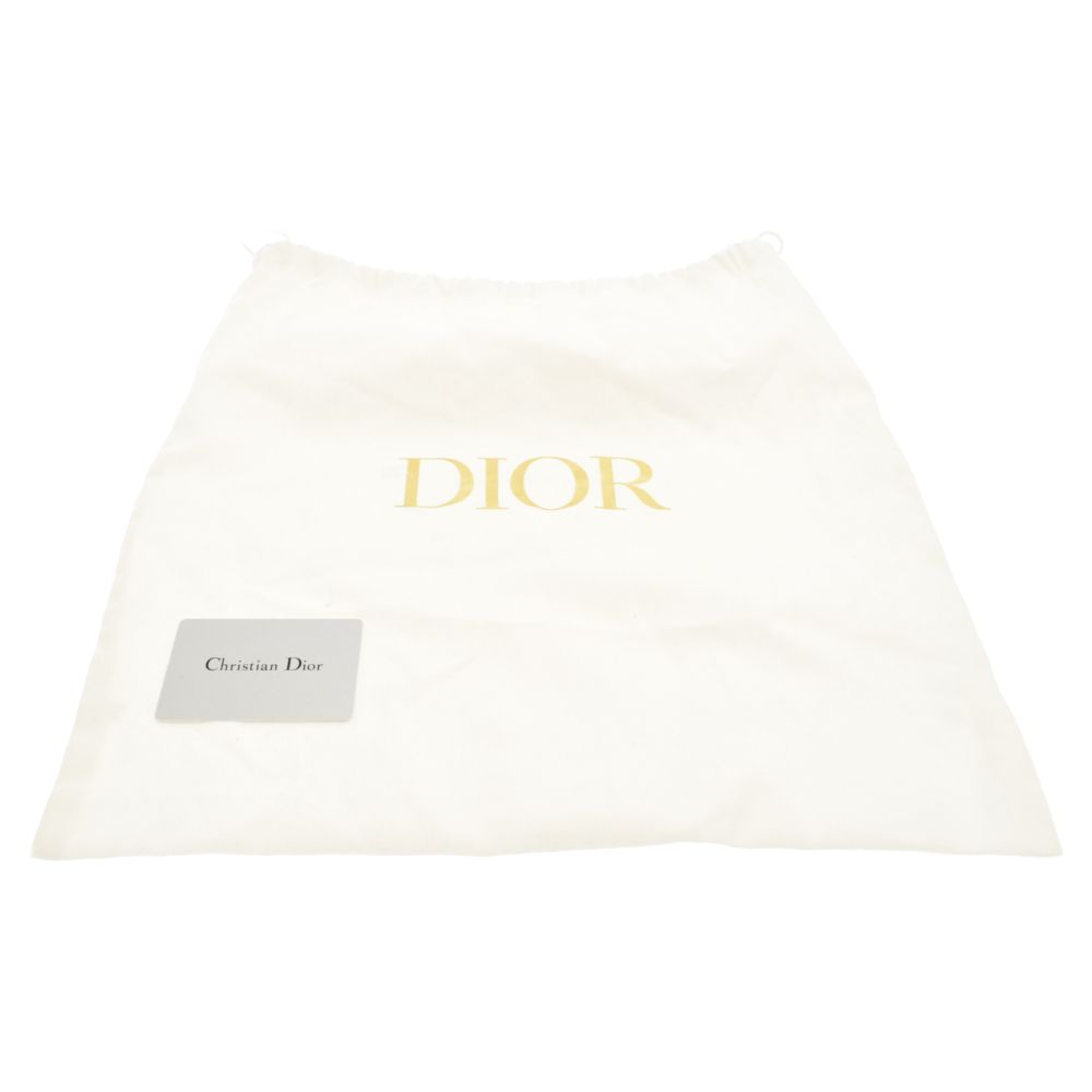Christian Dior クリスチャンディオール プレオウンド ボビー ミディアム ショルダーバック ムートン グレー
