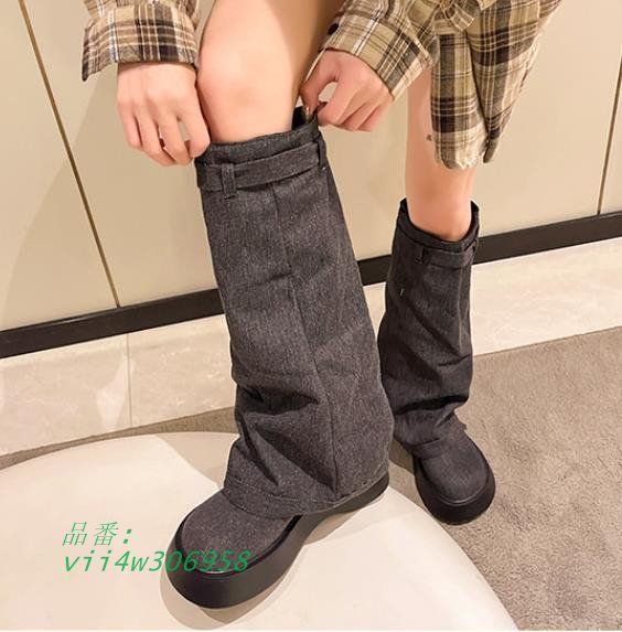 ロングブーツ韓国ファッションレディース7SHO-61