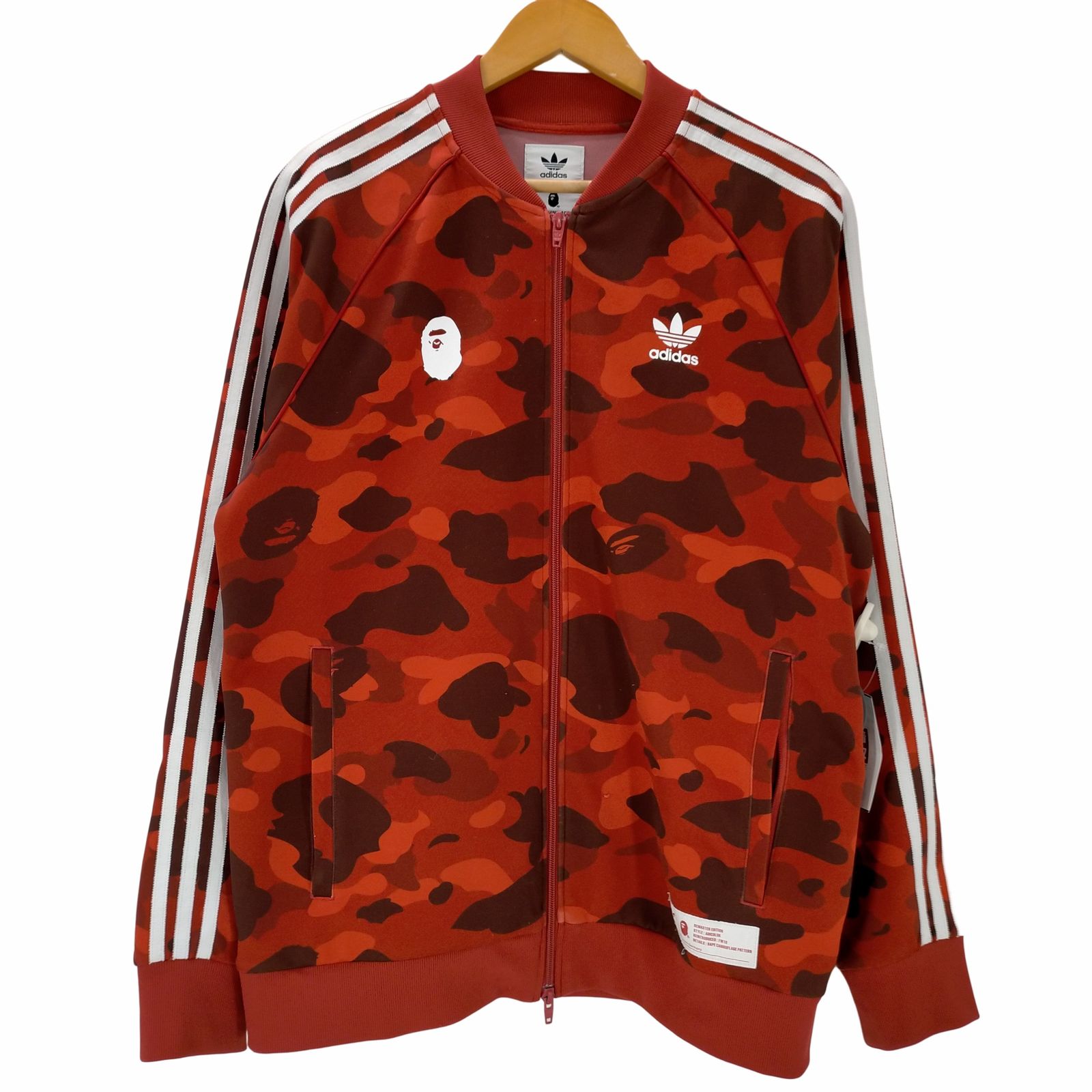 アベイシングエイプ A BATHING APE 18SS CAMO JERSEY TOP ABCカモ 
