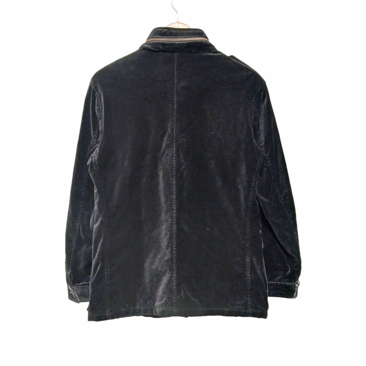 BURBERRY BLACK LABEL バーバリーブラックレーベル ベロア M-65