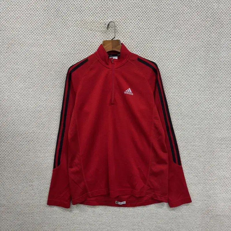 adidas アディダス ハーフジップ ロゴ ジャージ 90s adidasアディダスハーフジッププルオーバーロゴ刺繍スリーラインドロー
