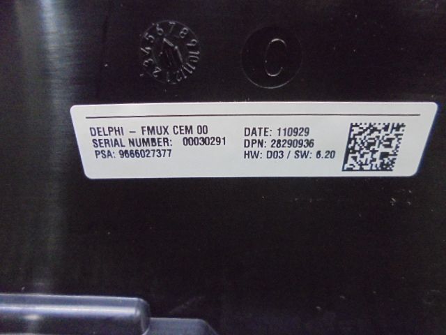 9FD5002 GE6 シトロエン C4 ABA-B75F02S 2012年 前期型