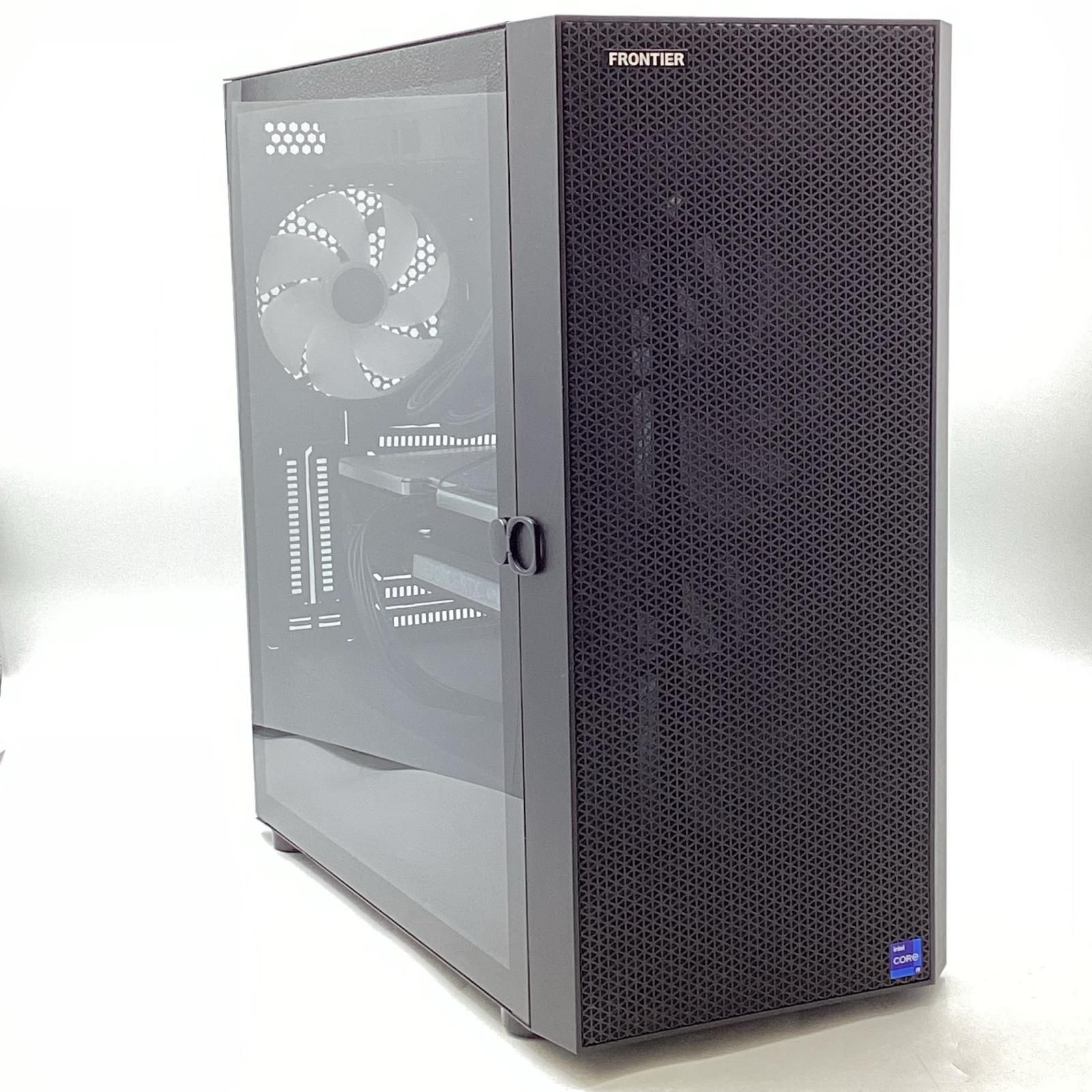 FRONTIER ゲーミングデスクトップPC i9-13900F 32GB SSD 2TB HDD