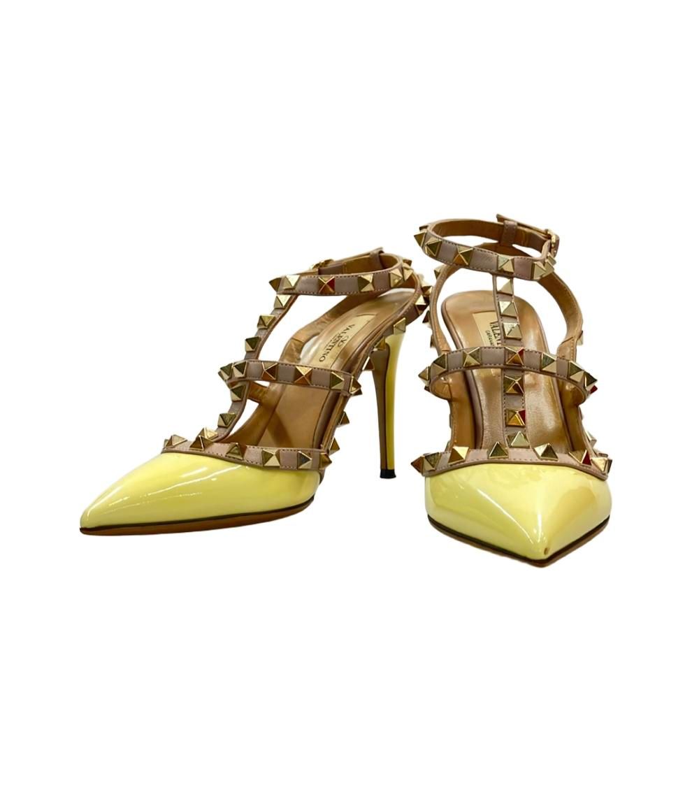 ヴァレンティノ ガラヴァーニ ロックスタッズパンプス レディース SIZE 35 XS Valentino Garavani