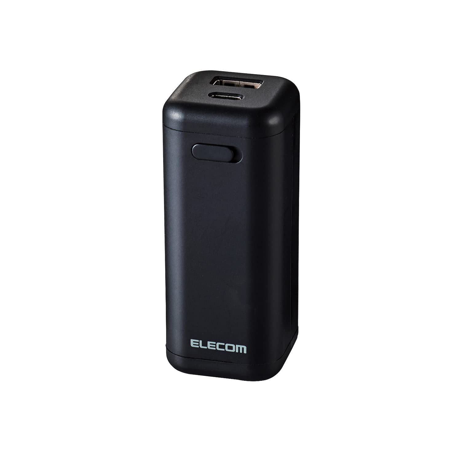 エレコム モバイルバッテリー 乾電池式 単3電池×4本付属 Type-C×1 / Type-A×1 A-Cケーブル付属 ブラック DE-KD02BK [ブラック] [2)Type-C+Type-A] [1)バッテリー単体] エレコム モバイルバッテリー 乾電池式 Type-A×1 Type-Cケーブルセット DE-KD01BK