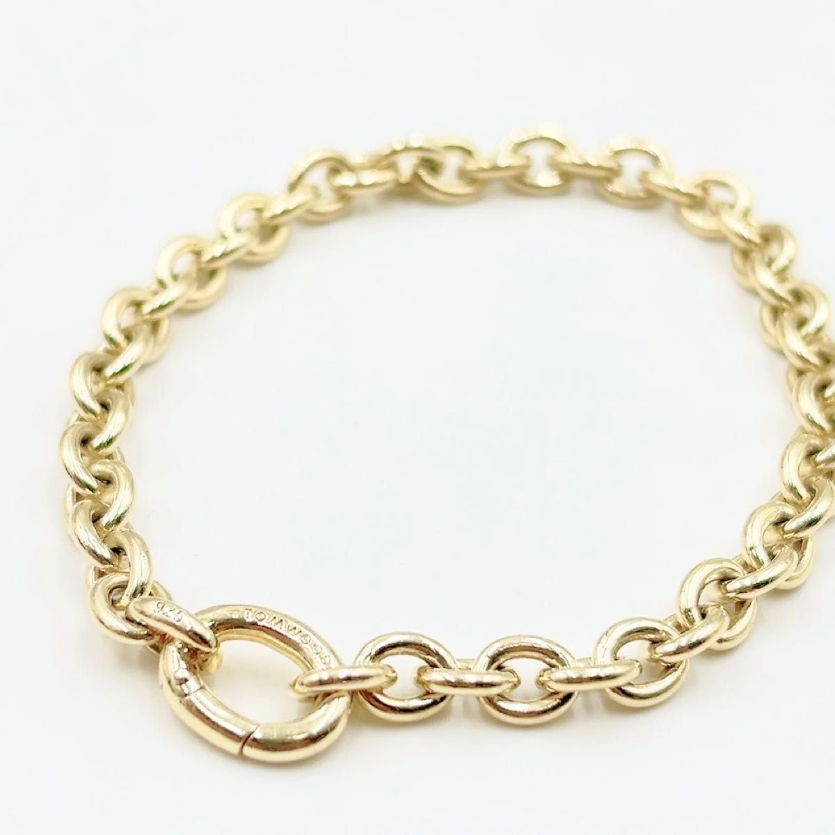 トムウッド TOMWOOD Ada Bracelet G ブレスレット 7.0inch シルバー925 ゴールド