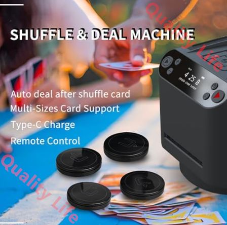 トランプ シャッフル機 カード洗浄機 ポーカーカードディーラー マルチサイズ対応 無線入札機能搭載 複数カードプレイモード 家庭用ゲームに最適
