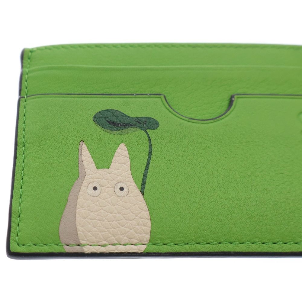 となりのトトロ　ロエベ　カードホルダー　ケース LOEWE (ロエベ) ×ジブリ となりのトトロ パスケース カードケース