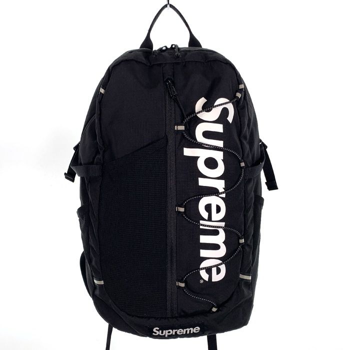SUPREME シュプリーム 17SS Back Pack バックパック リュック ブラック 