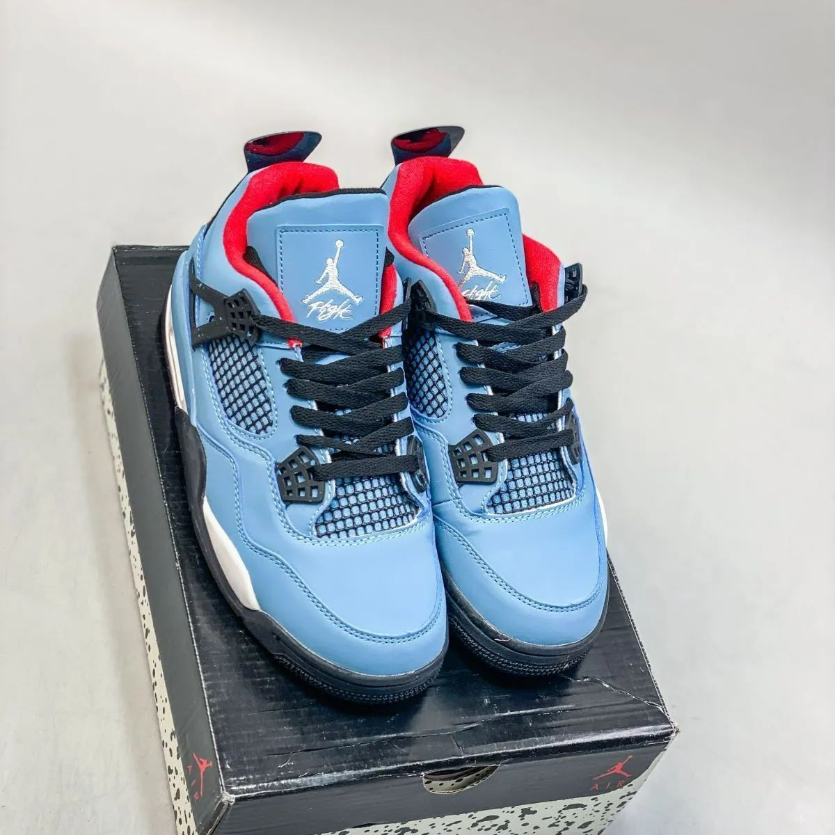 NIKE (ナイキ) ×Travis Scott AIR JORDAN 4 RETRO CACTUS JACK トラヴィススコット エアジョーダン4  レトロ カクタスジャック ハイカットスニーカー - メルカリ