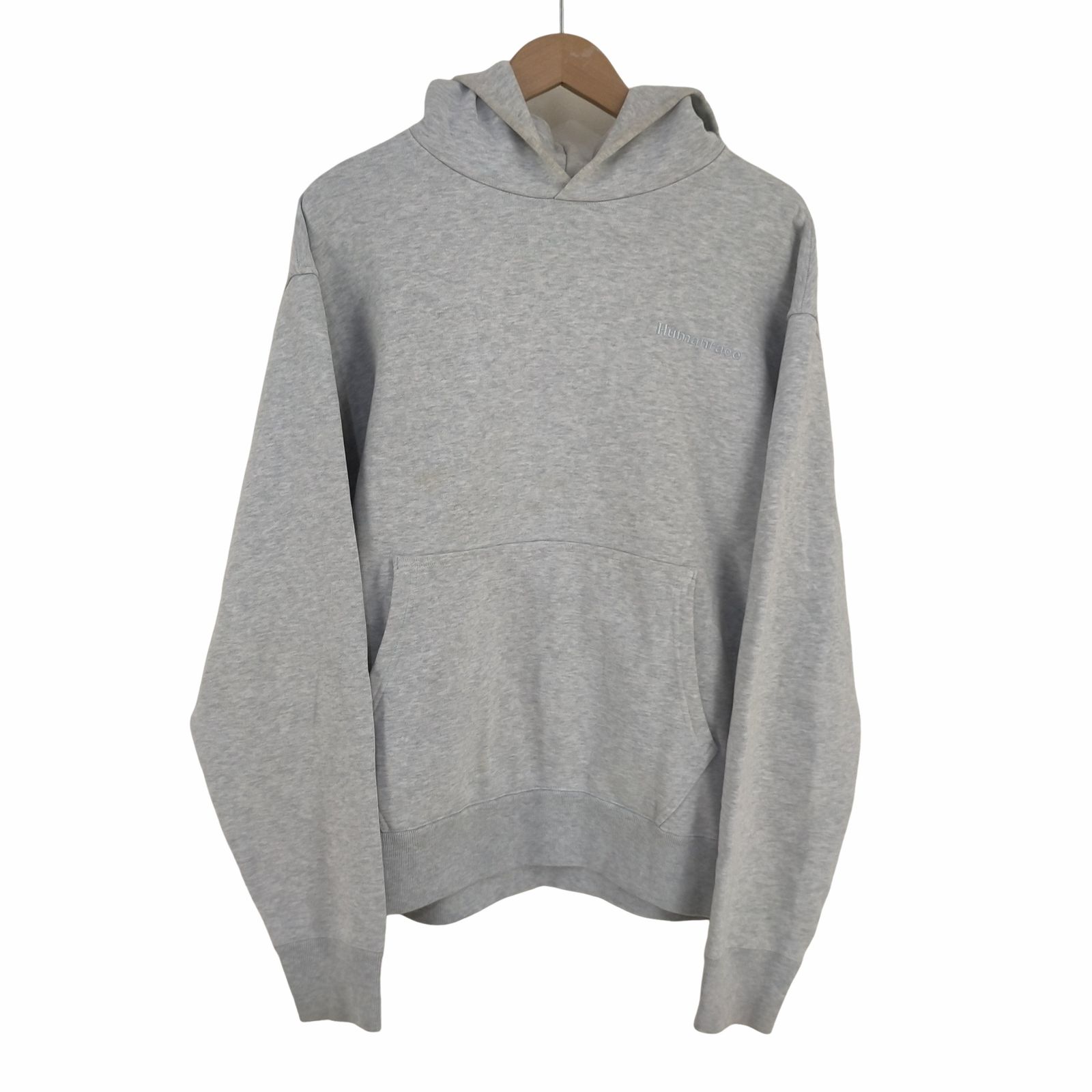 アディダス adidas 21SS BASICS HOOD LIGHT GRAY HEATHER  メンズ JPN：L 