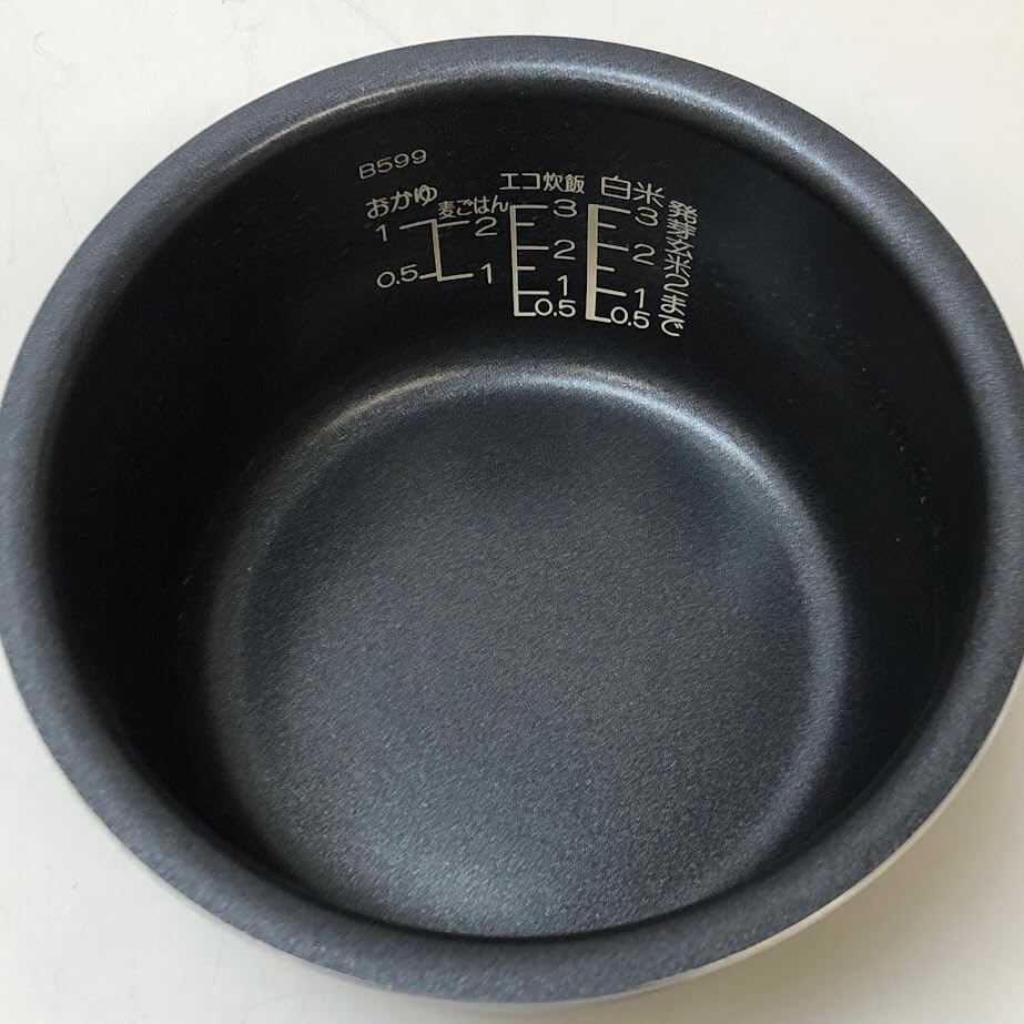 ss7417 【中古】 象印 マイコン炊飯ジャー 3合炊き NL-BD05 ホワイト 