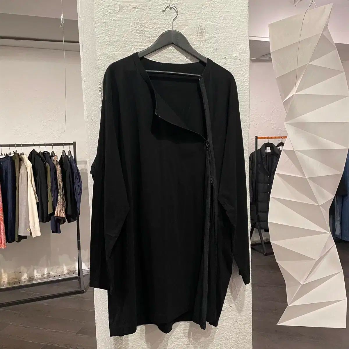 ヨウジヤマモト YOHJI YAMAMOTO (2) 変形カットソー ハイネック Yohji