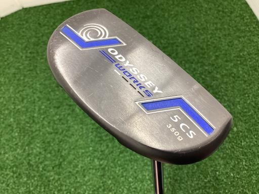 オデッセイ WORKS 5CS 33インチ パター PT スチール フレックスその他 メンズ 男性用 右利き 右用 Cランク ゴルフクラブ